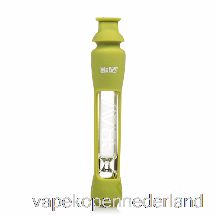 Vape Nederland Grav 12mm Proever Met Siliconen Huid Avocado Groen